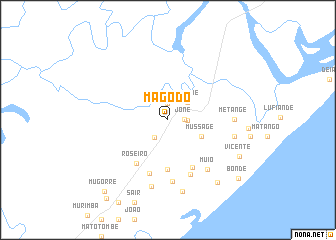 map of Magodo