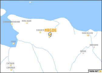 map of Mágoè