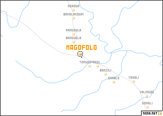 map of Magofolo