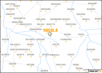 map of Magola