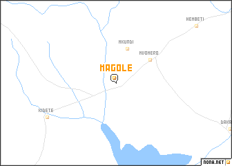 map of Magole