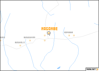 map of Magombe