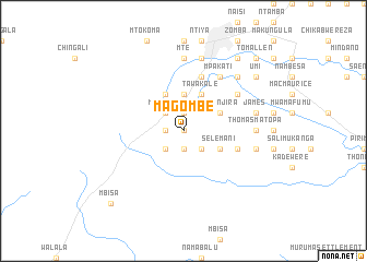 map of Magombe