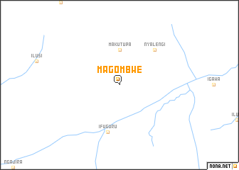 map of Magombwe