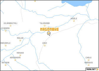 map of Magombwe