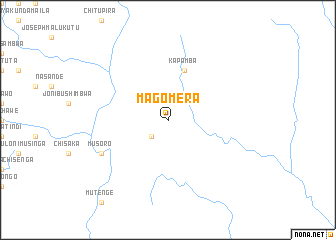 map of Magomera