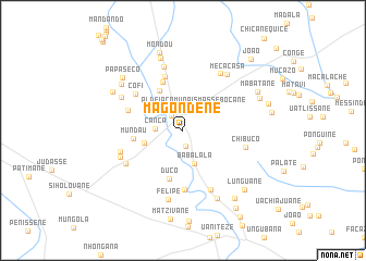 map of Magondene