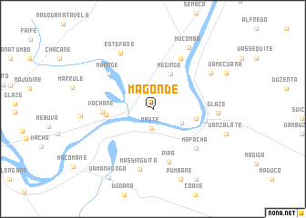 map of Magonde