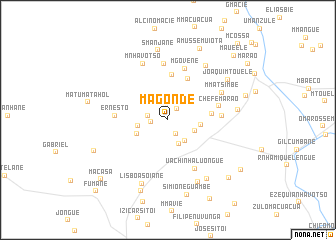 map of Magonde