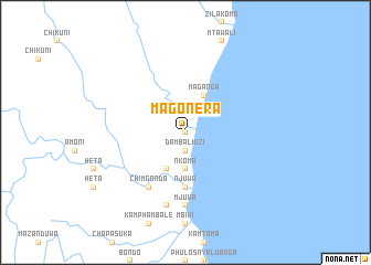 map of Magonera