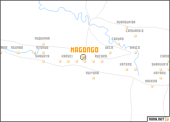 map of Magongo