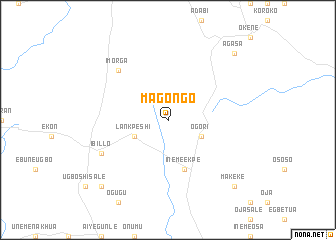 map of Magongo