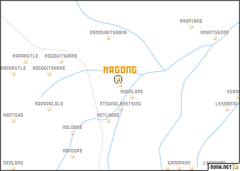 map of Magong