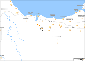 map of Magoon