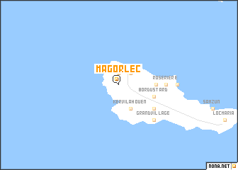 map of Magorlec