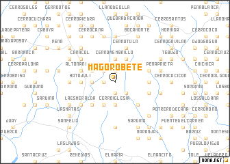 map of Magorobete