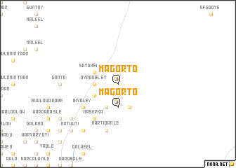 map of Magorto