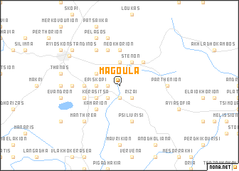 map of Magoúla