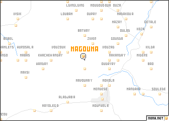 map of Magouma