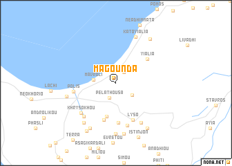 map of Magounda