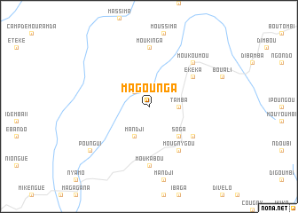 map of Magounga