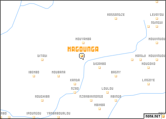 map of Magounga