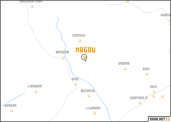 map of Magou