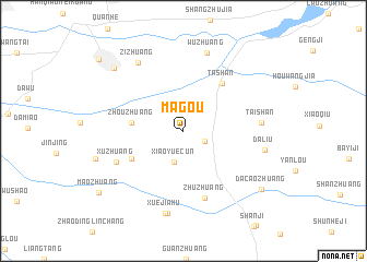 map of Magou