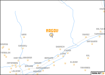map of Magov