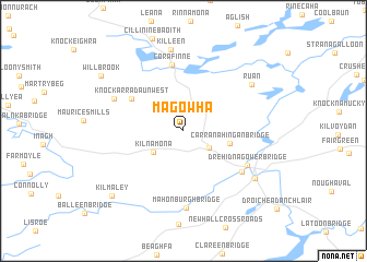 map of Magowha