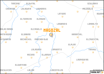 map of Magozal