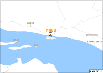 map of Mago