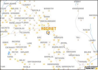 map of Magpiet