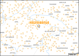 map of Magrai Bānda