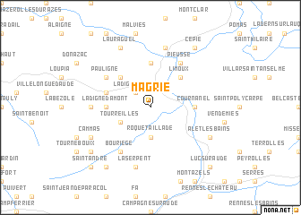 map of Magrie