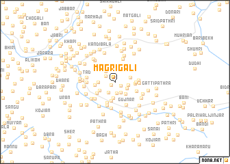 map of Magri Gali