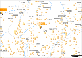 map of Magri