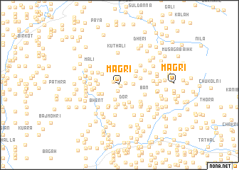 map of Magri