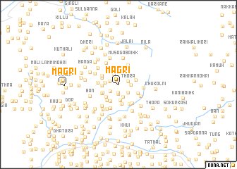 map of Magri