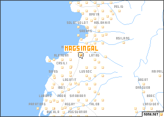 map of Magsingal