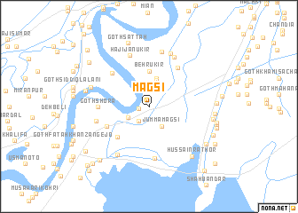 map of Magsi