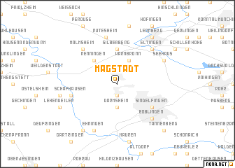 map of Magstadt