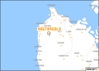 map of Magtangale