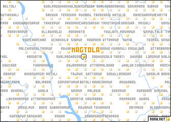 map of Magtola