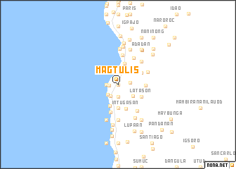 map of Magtulis