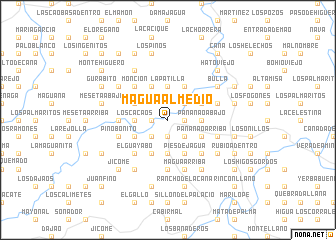 map of Maguá al Medio