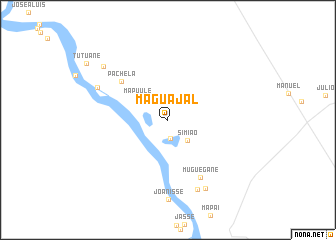 map of Maguajal