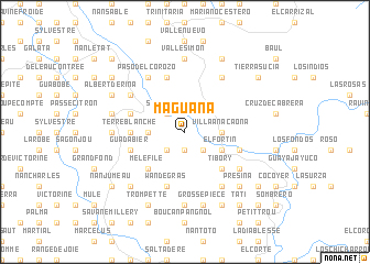 map of Maguana