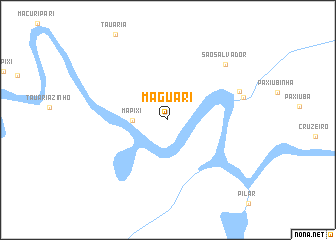 map of Maguari