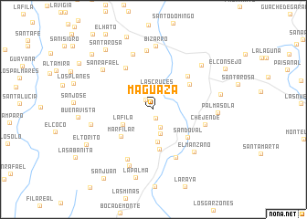 map of Maguaza